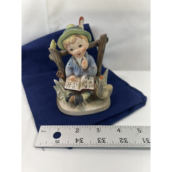 Vintage Hummel Figurines‎ 7961 Boy Singing W/Goose & Bird - Picture 8 of 8